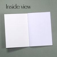 Moth note pad inside to show blank paper