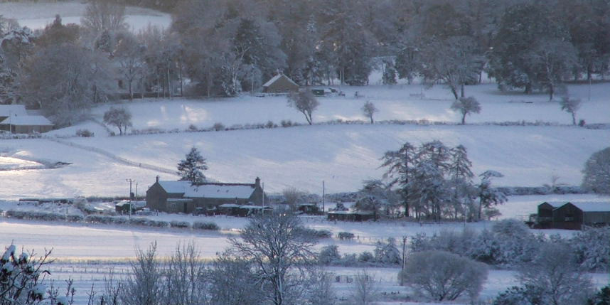 Snow in Scottish Borders